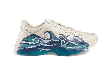 gucci sneaker wave|gucci rhyton sneakers.